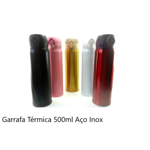 GARRAFA TERMICA INOX 500 ML GT001