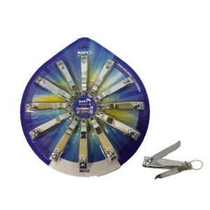 CORTADOR DE UNHA NAVY C/12 PCS  N+1017