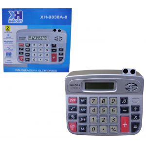 CALCULADORA ELETRONICA 8 DIGITOS XH-9838A-8
