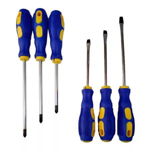 CONJUNTO COM CHAVE DE FENDA E PHILIPS  6 PCS  CNN-F60