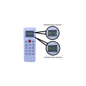 9086 CONTROLE COMPATÍVEL COM AR CONDICIONADO PHILCO