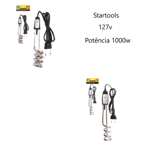 AQUECEDOR DE AGUA 1000W 110V STARTOOLS AR0375