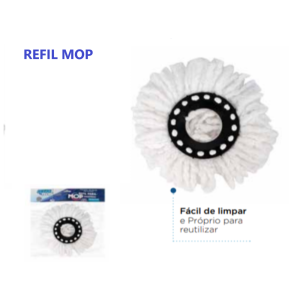 REFIL MOP GIRATORIO 8 LITROS CLEAN TECH CT0002