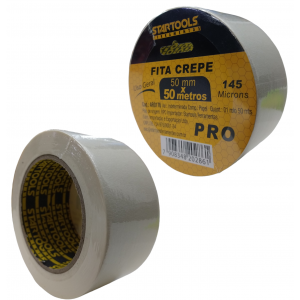 FITA CREPE ROLO 50MT X 50MM STARTOOLS AR0176