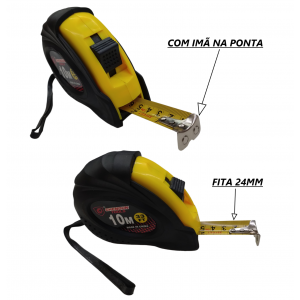 TRENA DE 10 METROS  EMBORRACHADA FITA 24MM 73803
