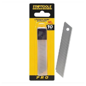 LAMINA REFIL PARA ESTILETE  COM 10 UN. STARTOOLS AR0229