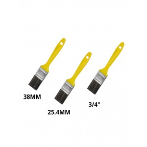 JOGO DE PINCEL CABO DE PLASTICO COM 3 PCS 3/4