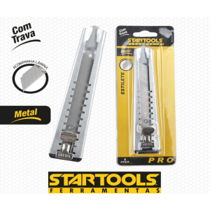 ESTILETE COM LAMINA DE METAL  STARTOOLS AR0230