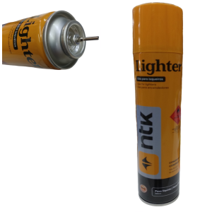 GAS BUTANO REFIL PARA ISQUEIRO 300ML NTK 460891