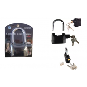 CADEADO COM ALARME BJ2303