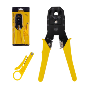 ALICATE DESENCAPADOR E CRIMPADOR DE CABOS DE REDE STARTOOLS AR0491