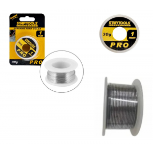 ESTANHO PARA SOLDA 1 MM 30G STARTOOLS AR0245