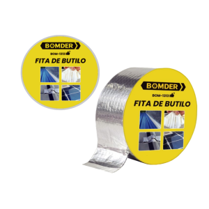 FITA DE BUTILO 1MM X 5CM X 5 METROS BOM-1313