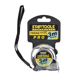 TRENA CROMADA DE 3 MTS 16 MM COM TRAVA E COM IMÃ STARTOOLS AR0111