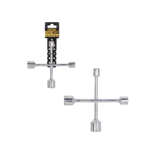 CHAVE DE RODA CRUZETA 12 X 14 X 17 X 19 MM STARTOOLS AR0606