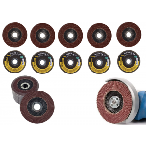 DISCO FLAP CONICO GRAU DE 60 C/10 PCS 4 1/2