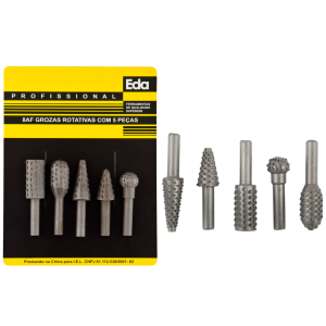 LIMA GROZA ROTATIVA COM 5PÇS 8AF EDA 006433