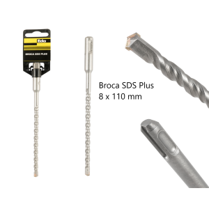 BROCA SDS PLUS 8 X 110 MM EDA OOG 019709
