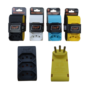 ADAPTADOR 2P+T 3 SAIDAS 10A EXP 1028