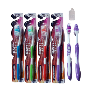 ESCOVA DENTAL MEDIA ADULTO C/12 NAVY+FRESH N+4019