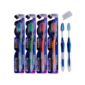 ESCOVA DENTAL MEDIA ADULTO C/12 NAVY+FRESH N+4011
