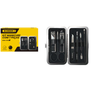 KIT MANICURE COM 7 PEÇAS BOM-3701