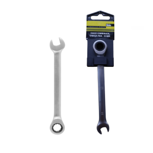 CHAVE COMBINADA C/ CATRACA 10 MM CABEÇA FIXA  EDA 9VT 015909