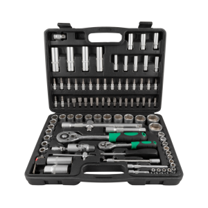 KIT FERRAMENTAS MALETA SOQUETES E CATRACA COM 94 PÇS  EDA 9RN 014865