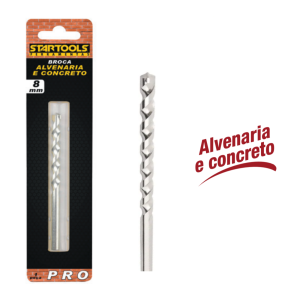 BROCA P/ ALVENARIA E CONCRETO 8 MM STARTOOLS AR0126