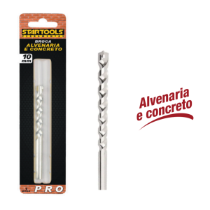 BROCA P/ ALVENARIA E CONCRETO 10 MM STARTOOLS AR0127