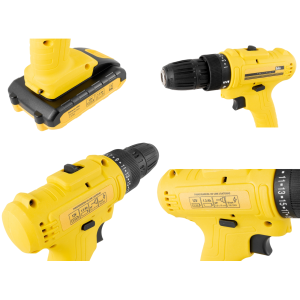 PARAFUSADEIRA  RECARREGAVEL NA MALETA C/2 BATERIAS 12V EDA ONZ