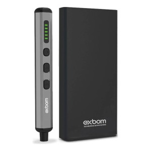 CHAVE DE FENDA ELETRICA RECARREGAVEL 68 EM 1 PRECISÃO COM PONTEIROS IMANTADAS  CKE6800