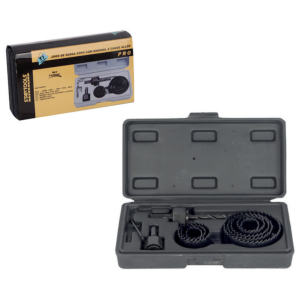 JOGO DE SERRA COPO NA MALETA C/ 11 PCS STARTOOLS AR0474