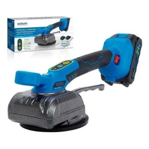MAQUINA DE ASSENTAR PISO COM VENTOSA  RECARREGAVEL C/2 BATERIAS 48V  EXBOM APV8015
