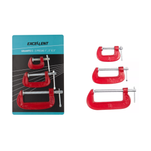 GRAMPO  SARGENTO TIPO C COM 3PÇS 1