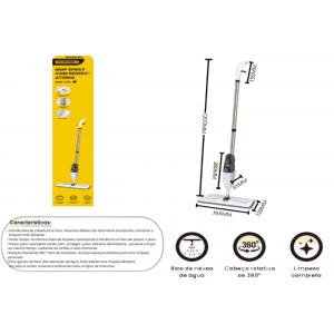 MOP ESFREGÃO ESPRAY CABO DESMONTAVEL BOM-7372