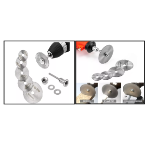 DISCO DE SERRA CIRCULAR P/ MINI RETIFICA COM 6 PEÇAS  EDA 0LA