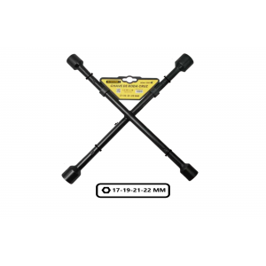 CHAVE DE RODA CRUZETA 17X19X21X23 MM BOM-1210