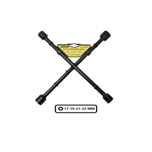 CHAVE DE RODA CRUZETA 17X19X21X23 MM BOM-1210
