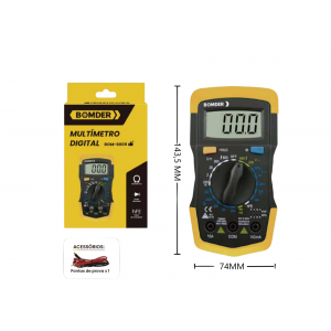 MULTIMETRO DIGITAL BOM-6009