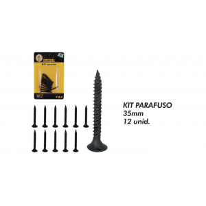 KIT PARAFUSO 35MM  COM 12 UNIDADES STARTOOLS AR0680