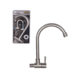 TORNEIRA INOX ESCOVADO PARA COZINHA DE PAREDE STARTOOLS AR0786