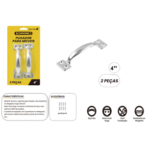KIT DE PUXADOR PARA MOVEIS 4