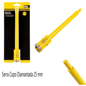SERRA COPO DIAMANTADA 25 MM EDA 0TD