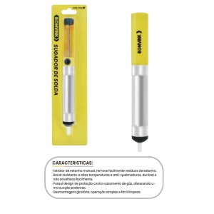 SUGADOR DE SOLDA EM ALUMÍNIO BOM-1506