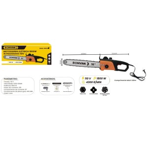 MOTOSSERRA ELETRICA 16
