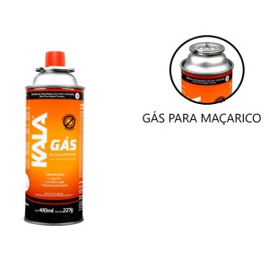 GAS BUTANO REFIL PARA MAÇARICO KALA 861669