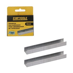 GRAMPO P/ GRAMPEADOR TAPECEIRO C/ 1000 PCS 11.3 X 0.7 X 8MM STARTOOLS AR0520