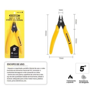 ALICATE DE CORTE DIAGONAL E DECAPAGEM DE FIOS 5