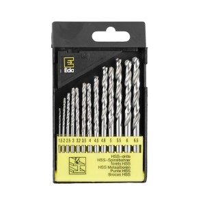 KIT DE BROCAS AÇO RAPIDO METAL C/ 13 PCS  1.5 -  6.5 MM 9MA